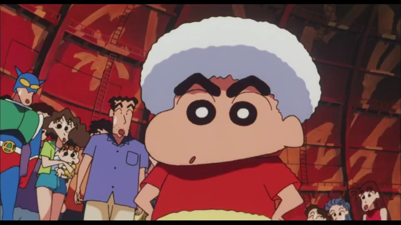 Shin-chan Cậu bé bút chì – Khu rừng gọi bão tố - cảnh 3