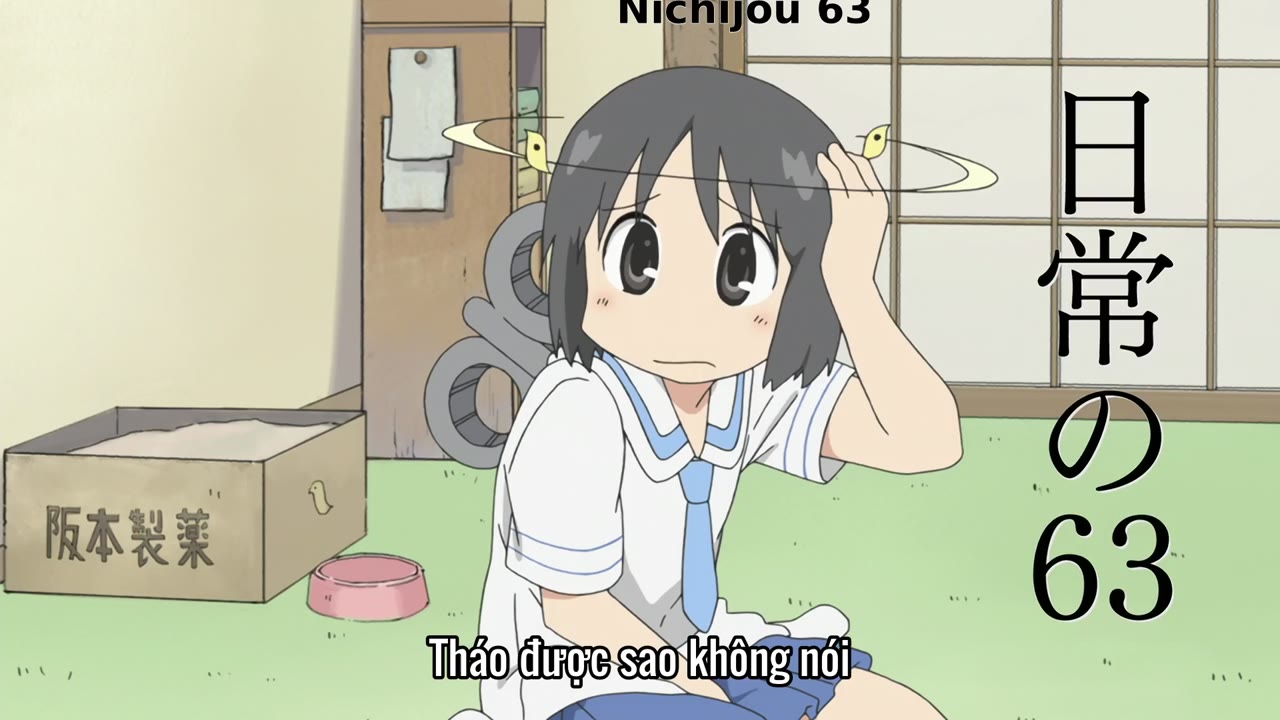 Nichijou: Cuộc Sống Thường Ngày Của Tôi tập 15 cảnh 3