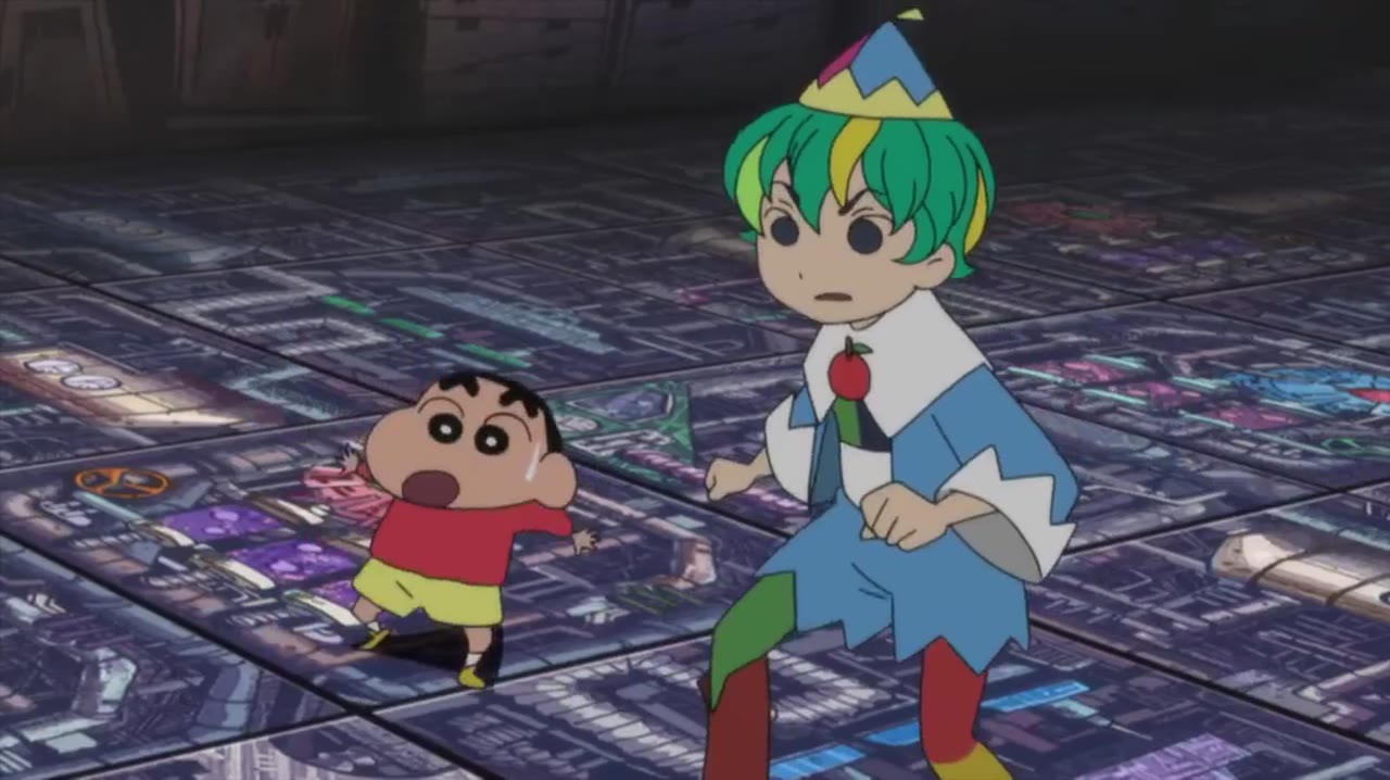 Shin-chan Cậu bé bút chì – Cơn bão hung hăng gọi mời! Dũng sĩ Kinpoko - cảnh 3