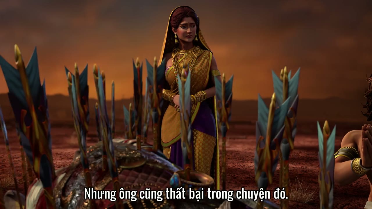 Kurukshetra: Đại Chiến Mahabharata tập 18 cảnh 2