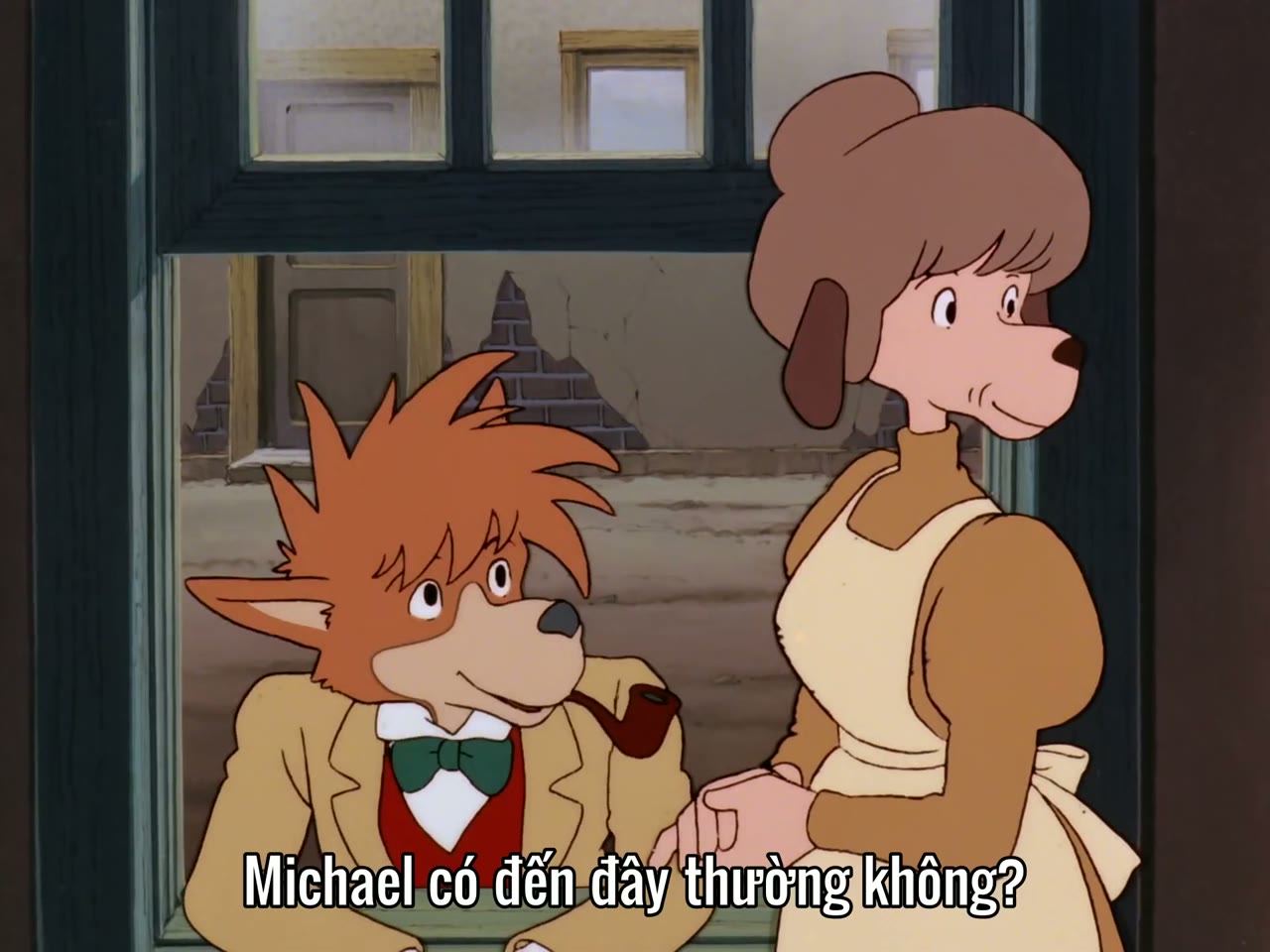 Thám Tử Sherlock Hound tập 11 cảnh 2