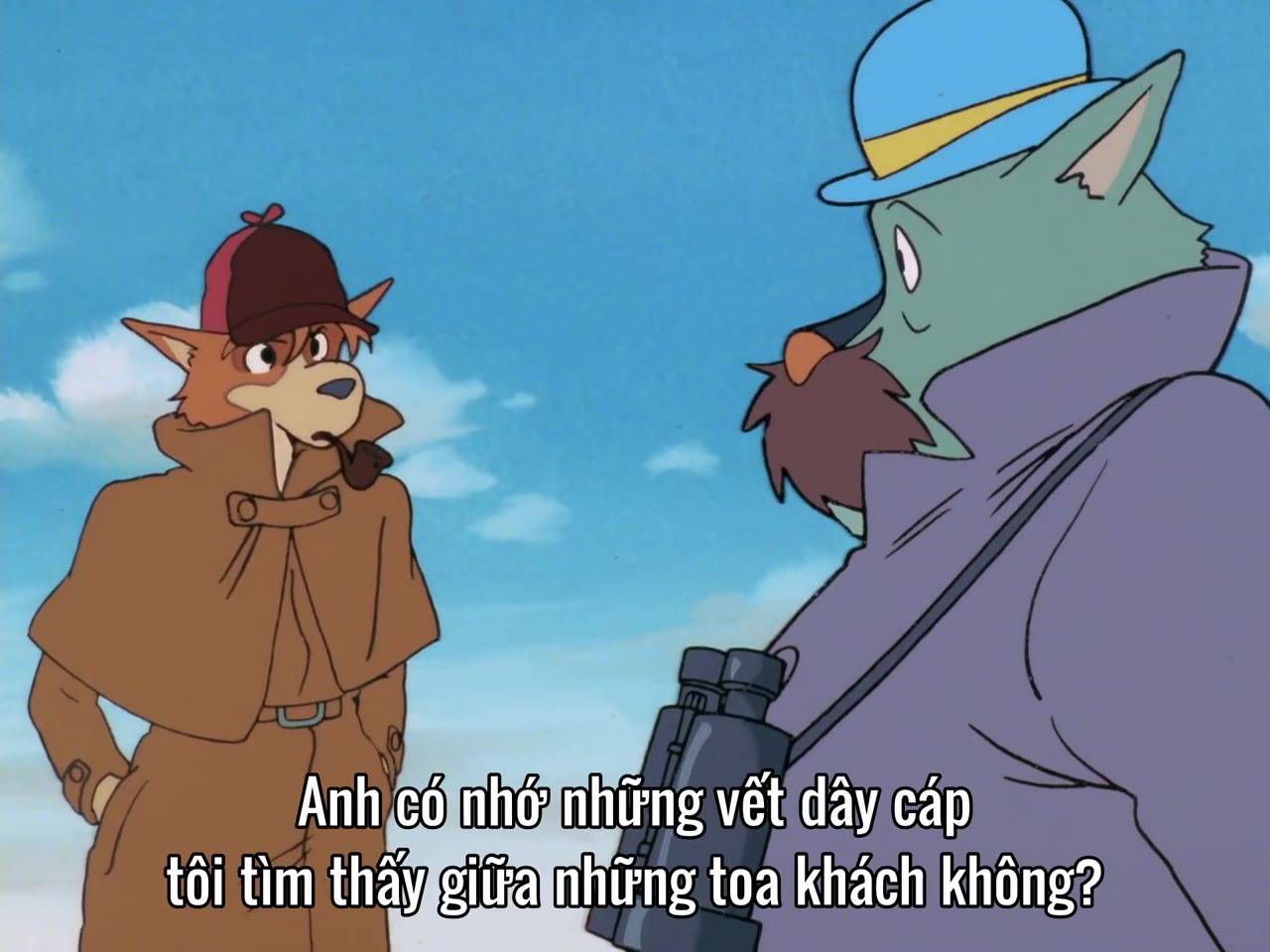 Thám Tử Sherlock Hound tập 13 cảnh 2