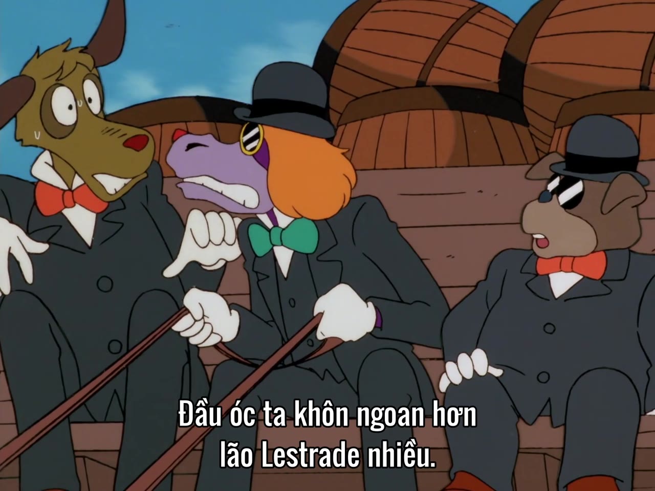 Thám Tử Sherlock Hound tập 14 cảnh 3