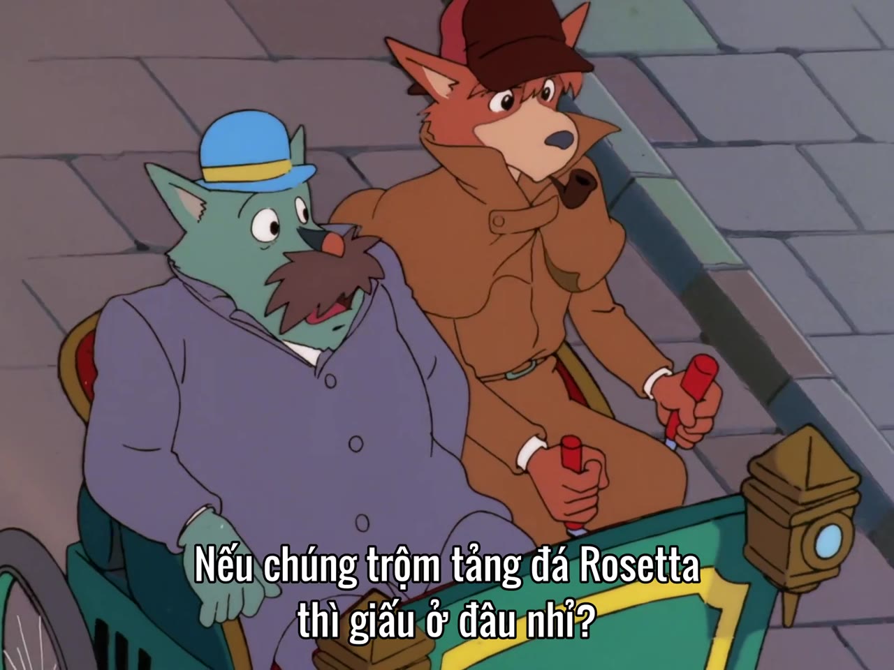 Thám Tử Sherlock Hound tập 19 cảnh 2