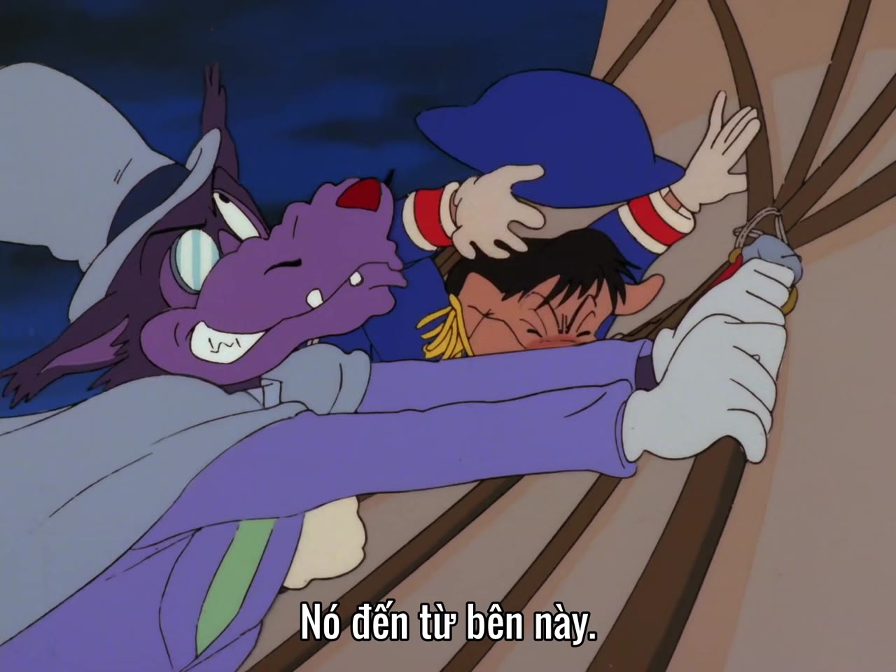 Thám Tử Sherlock Hound tập 19 cảnh 3