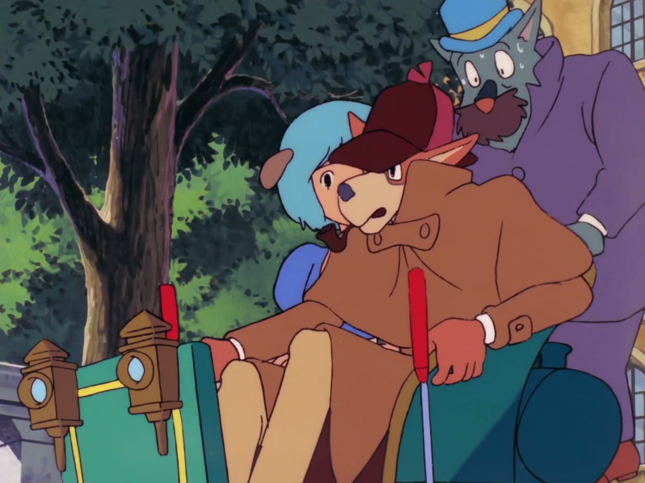 Thám Tử Sherlock Hound tập 26 cảnh 2