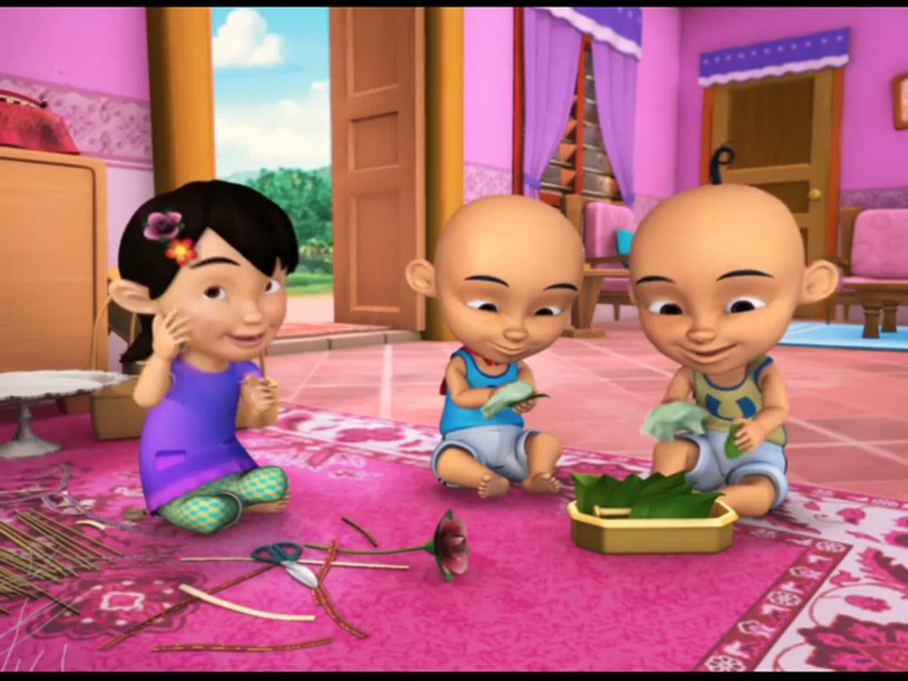 Upin&Ipin (Phần 14) tập 12 cảnh 3