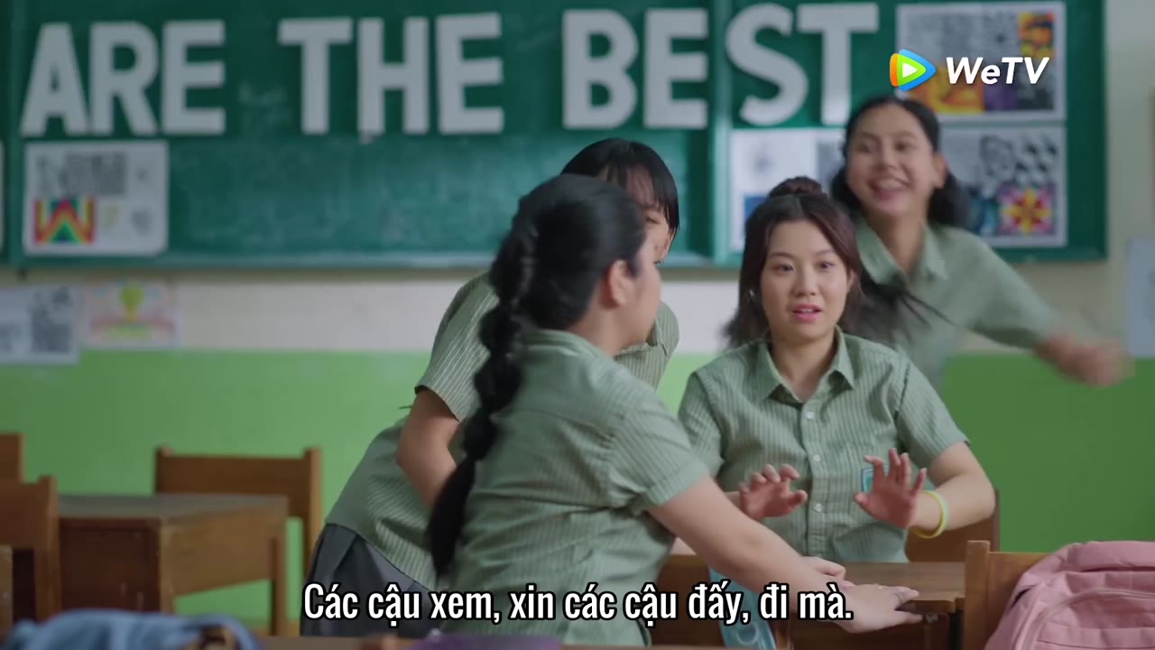 Lớp 12A4 Nổi Loạn tập 3 cảnh 2