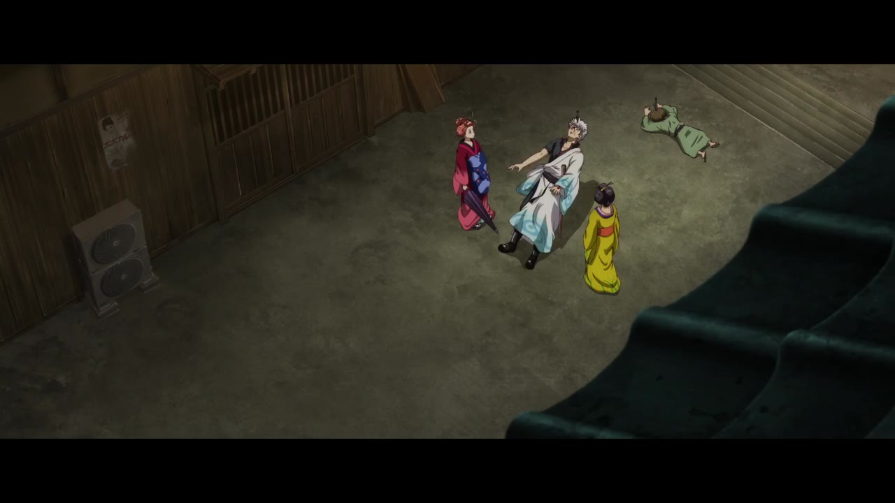 Gintama The Movie 2026: Yoshiwara Trong Biển Lửa - cảnh 1