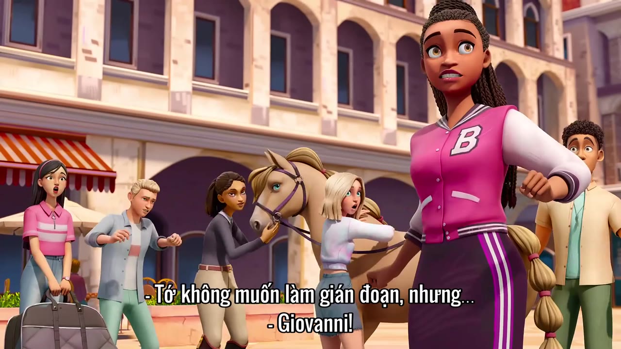 Bí ẩn quanh Barbie: Cuộc săn ngựa vĩ đại tập 5 cảnh 3