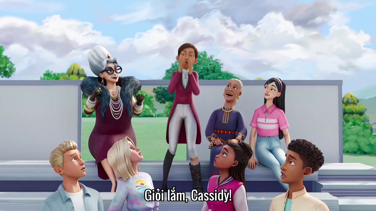 Bí ẩn quanh Barbie: Cuộc săn ngựa vĩ đại tập 8 cảnh 3