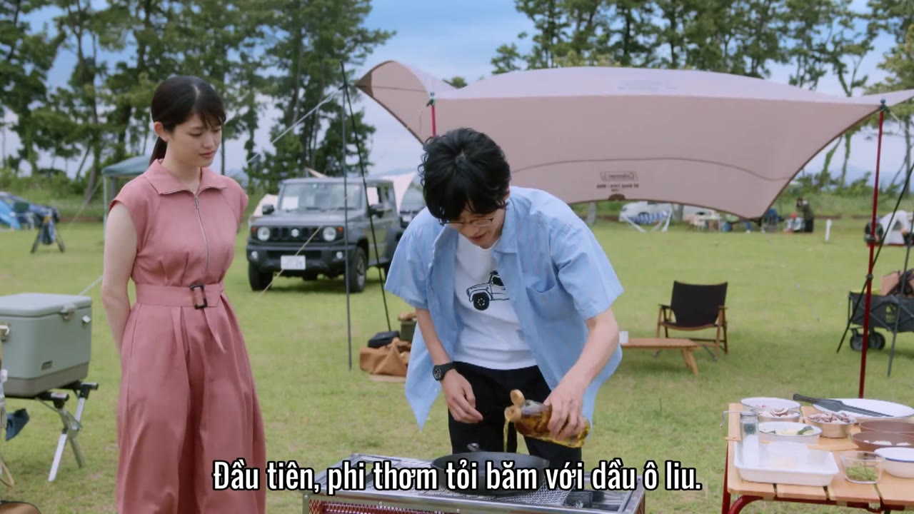 Cách Nướng Tình Yêu Của Chúng Ta (Yaiteru Futari) tập 2 cảnh 2