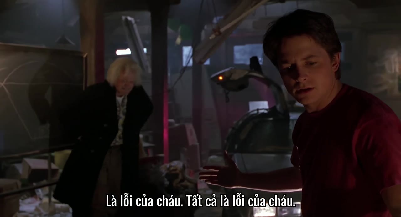 Trở Về Tương Lai Phần 2 tập 1 cảnh 2